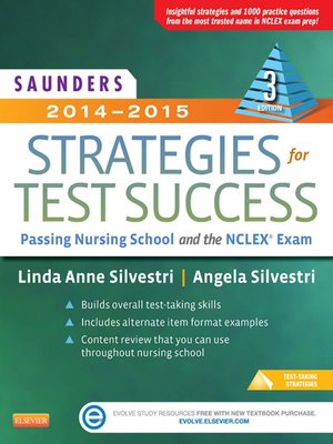 cover image of Saunders 2014-2015 Strategies for Test Success--E-Book